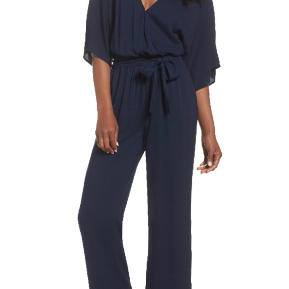 NWOT Paige Navy Jumpsuit B1
